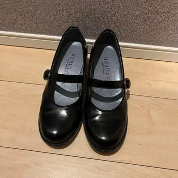 HARUTA 원 스트랩 슈즈 블랙