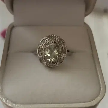 sv925 그린 자수정 반지 16호