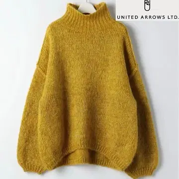 UNITED ARROWS LTD. 하이넥 모헤어 니트