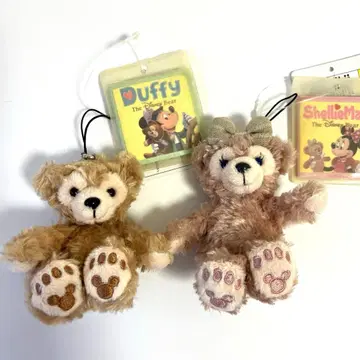 더피 셰리메이 봉제 인형 스트랩 페어