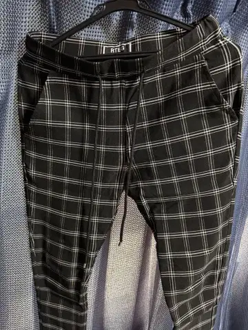 아담스 저글러 체크 팬츠