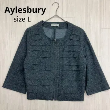 Aylesbury 앨리스버리 울 집업 가디건 L