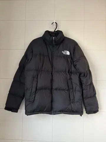 THE NORTH FACE 블랙 눕시 다운 자켓 XXL