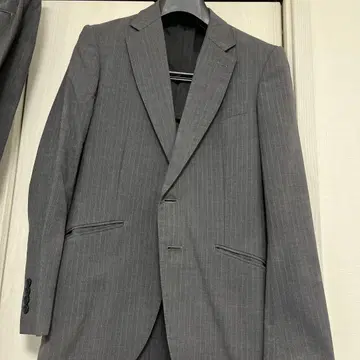 BOYCOTT 그레이 스트라이프 비즈니스 정장 세트