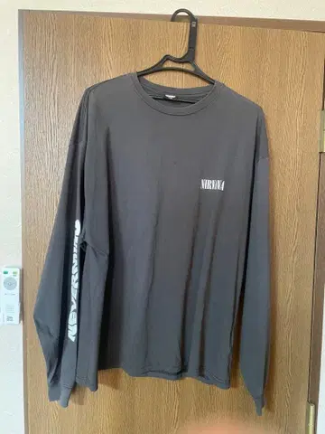NIRVANA NEVERMIND 긴팔 셔츠 그레이