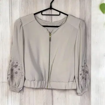 WILLSELECTION 노카라 자켓 핑크 S 사이즈