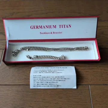 GERMANIUM TITAN 목걸이 & 팔찌