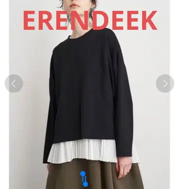 가격 인하 중 엘렌딕 레이어드 상의 블라우스 세트 티셔츠