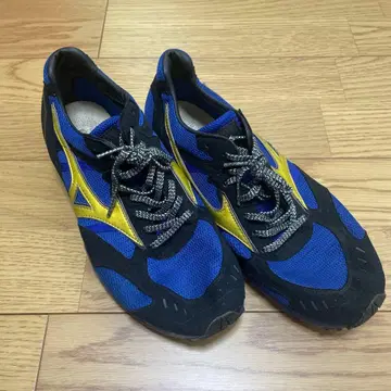 Mizuno 러닝화 25.5cm 파랑/블랙/금
