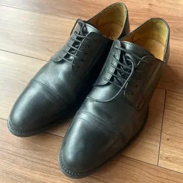 VERO CUOIO 천연 가죽 블랙 드레스 신발