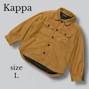 [ Kappa ] 커버올 L 사이즈 카멜 가슴 포켓