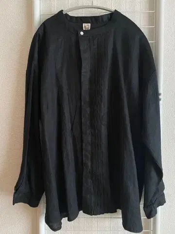 [ 미사용 새상품 ] Mab/08 마브 핀턱 린넨 셔츠