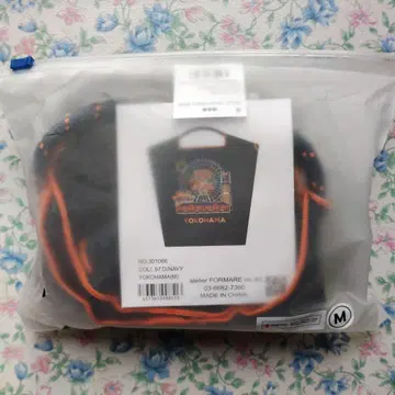 YOKOHAMA 에코백 다크 네이비 M