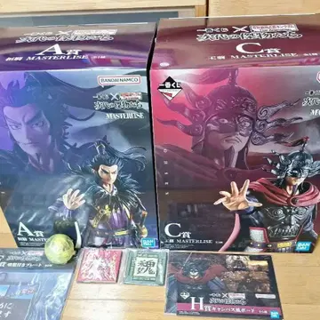 킹덤 제일복권 A, C상 피규어 외 상품 가챠가챠 세트