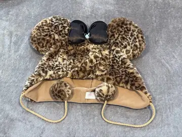 레오파드 무늬 팬 캡