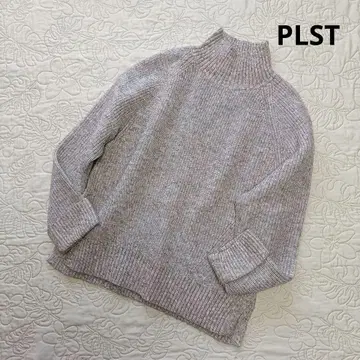 [컨디션 최상] PLST 플라스테 키 하이넥 스웨터 M