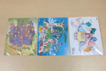 두근두근 메모리얼 코나미 책받침 3종