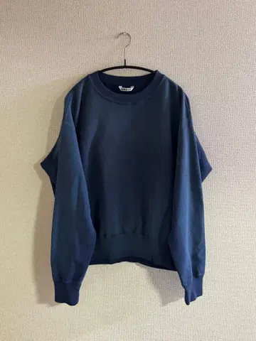 PRODUCT DYED PIMA LIGHT SWEAT 네이비 4