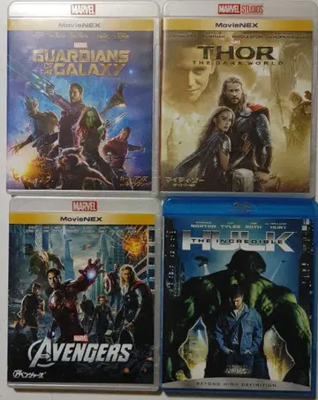 [마블] 블루레이 4세트