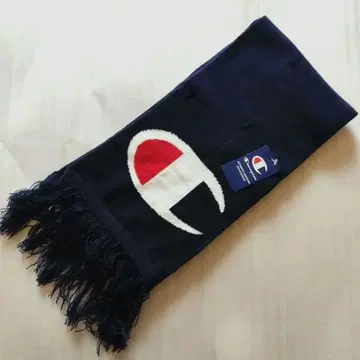 [ 미사용 새상품 ] Champion 네이비 머플러