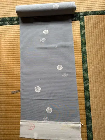 옷감 명주 단고 크레이프 원단 순수 실크 미사용