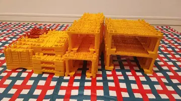 프라레일 교각 세트