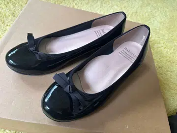 Belvedere 블랙 발레 슈즈