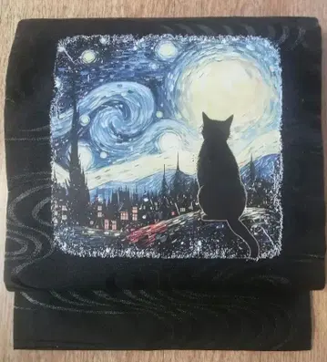 별이 빛나는 밤 나고야 오비와 세트인 오비 고정 띠 세트