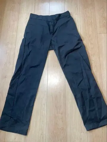 Dickies 874 오리지널 핏 블랙 워크 팬츠