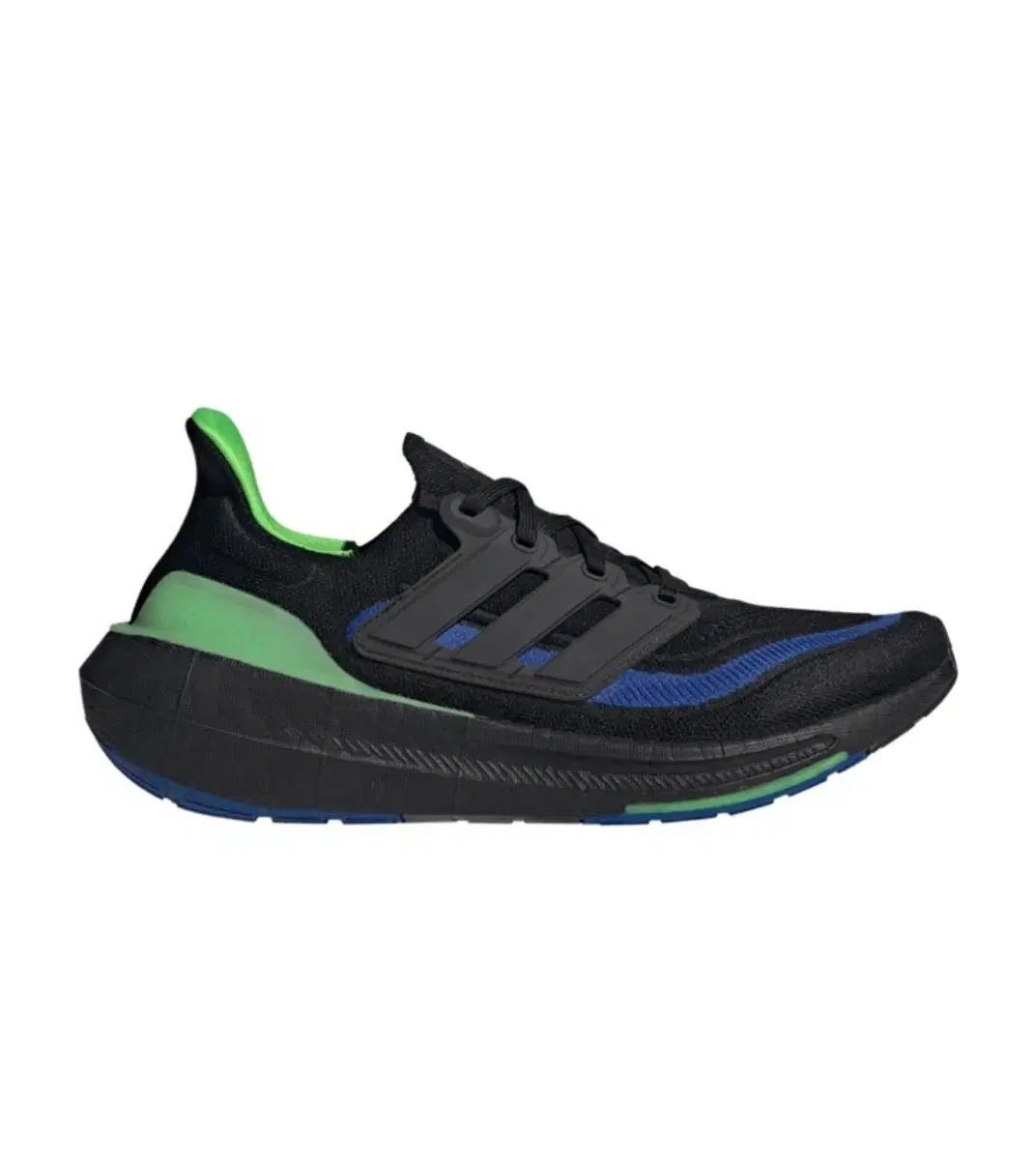 Adidas Ultraboost Black Lucid Lime Running Shoes Sneakers