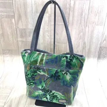 FEILER : 쉬니르 직조 보태니컬 무늬 토트백