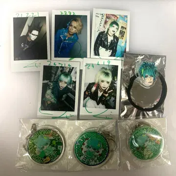 소풍47 아크릴 키링 머리끈 폴라로이드