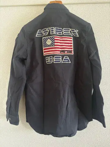 AVIREX 밀리터리 자켓 네이비