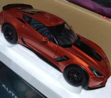 오토아트 콜벳 Z06 오렌지 미니카