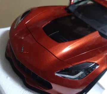 오토아트 콜벳 Z06 오렌지 미니카