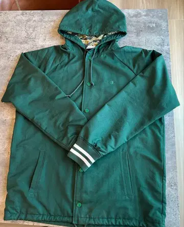 챔피온 Champion 마운틴 파카 점퍼 후드 부착 카모플라쥬 L