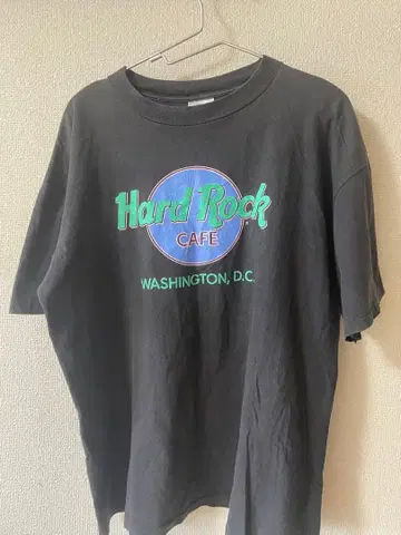 하드 록 카페 티셔츠 X-LARGE 블랙