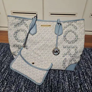 MICHAEL KORS 로고 프린트 토트백