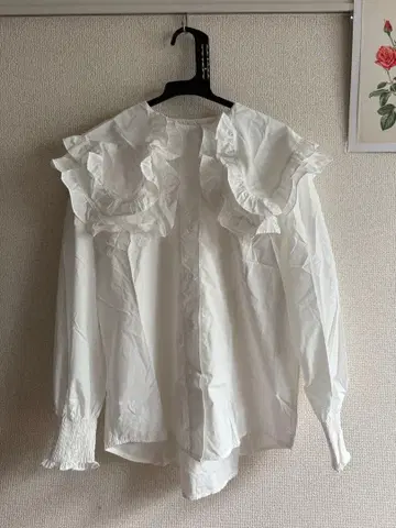 .toffee 인형 컬러 블라우스 미사용 새상품