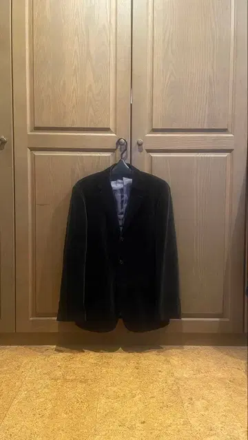 벨벳 테일러드 자켓