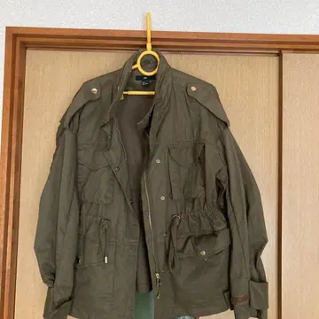 올리브 밀리터리 자켓