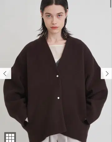 elendeek 폼 숏 울 코트