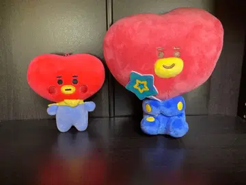 TATA 봉제 인형 세트 (대 소)