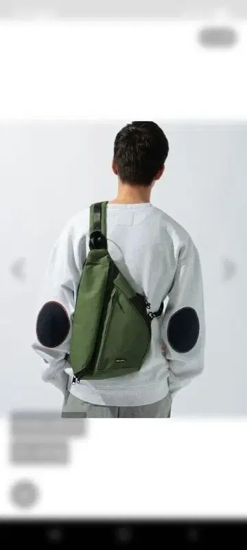 niko and - 올리브 그린 숄더백