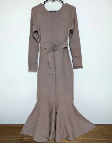 eimy istoire 긴팔 니트 원피스 머메이드