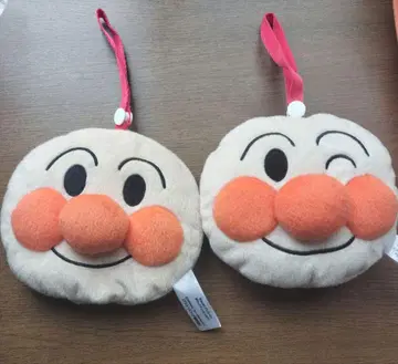 호빵맨 봉제 인형 얼굴형 티슈 케이스