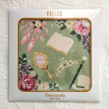 FEILER x 타카라즈카 콜라보 2025년 11월 출시 손수건 그린