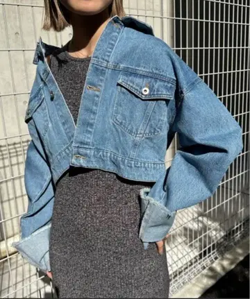 Happy John 데님 자켓