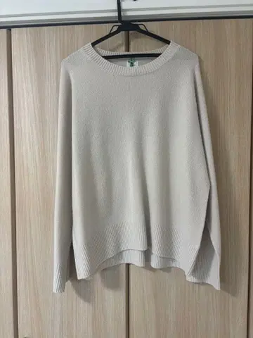 스픽앤스팬 울 캐시미어 크루넥 풀오버