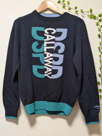 캘러웨이 여성용 골프웨어 스웨터 네이비 M